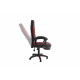 Aga Office chair Black - Red with footrest