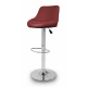 Aga 2x Bar stool Dark red