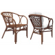 Aga Ratan Set SITA Brown/White