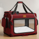 Tresko Pet Carrier for Dogs and Cats 92x63x63 cm Red