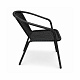 Aga Garden Chair RATAN Black/Black