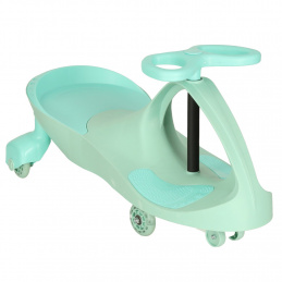 Aga Gravity Car for Kids with LED Wheels - TwistCar Green