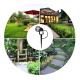 Recessed LED garden spotlight EC79018 for GU10 bulb