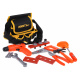 DIY set with tool belt for children 3+ Interactive screwdriver + accessories