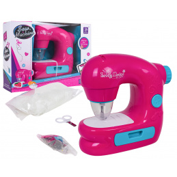 Sewing machine with light and sound function + accessories