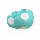 Aga Sofa bag BALL XXXL White - Turquoise