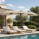 Linder Exclusiv Garden Parasol 300x150x220 cm Beige