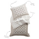 KidKraft Bedding microfiber STARS POLKA DOTS 100x150, 60x75 cm