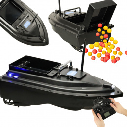 Remote-controlled bait boat D16B GPS 2 kg 12,000 mAh 500m