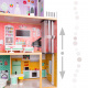 Aga Wooden dollhouse with furniture Pastel