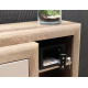 Safe with mechanical lock 230x170x170mm black ISO 8800