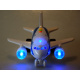 Interactive airplane with sounds and light ZA2433