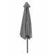 Linder Exclusiv Tilting Parasol 250 cm Light Grey