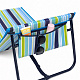 Linder Exclusiv Folding Beach Lounger Colorful