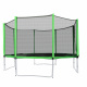Aga SPORT PRO Trampoline 366 cm Light Green + Safety Net