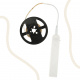 Motion detector USB LED strip 1M warm white battery operated