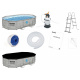 Pool stand Bestway 488x305x107 11in1 stone 56946