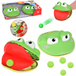 Sports Set - Skill Game Catapult FROG + 4 Balls ZA5604 Universal