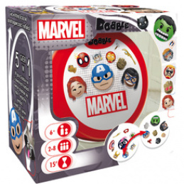 Rebel Card Game Dobble Marvel Emoji - Round Playing Cards GR0773 Universal