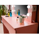 Aga Dressing table with mirror, lighting and el.drawer Pink