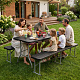 Aga Plastic Folding Beer Set