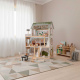 Aga LULILO Wooden dollhouse FLORO LED