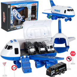 Aga Traffic Plane + 3 police cars