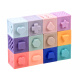 Soft sensory cubes 12 pcs ZA3928