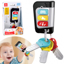 Interactive car keys with remote control for small children Sound + melody ZA5871 universal