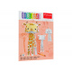 MONUMI 3D Coloring Giraffe 3+