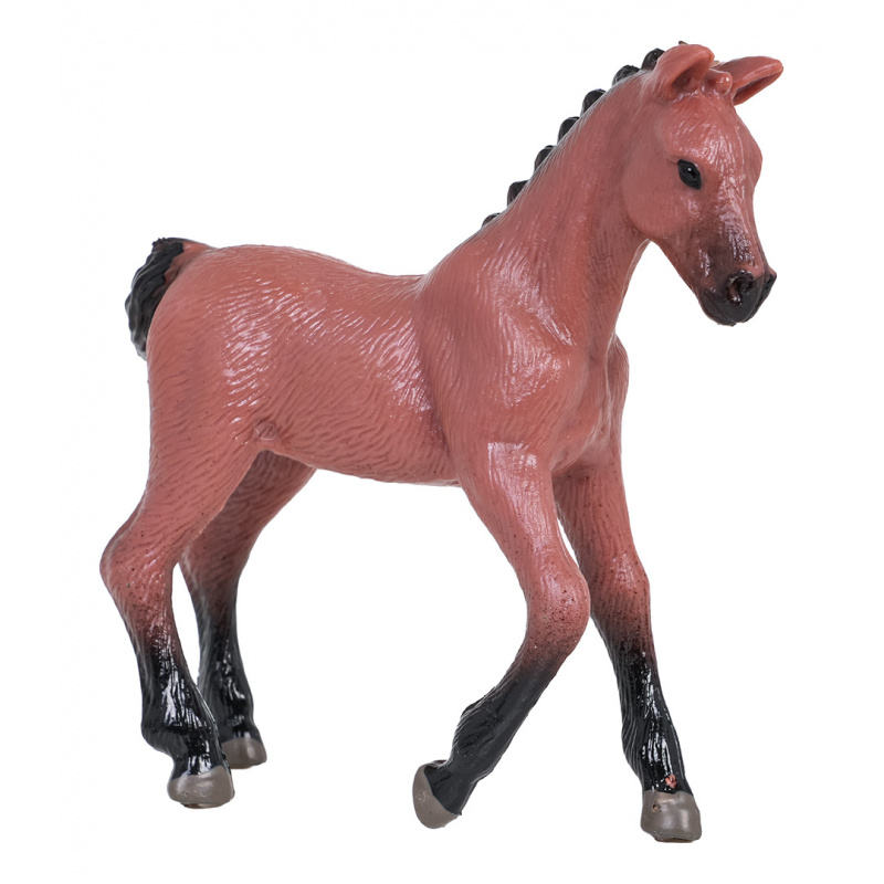 Set of toy horse figures