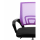 Aga Office Chair MR2077 Black - Purple