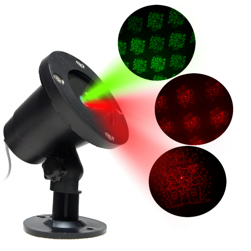 Aga Christmas Laser Decorative Projector Green/Red MR9080 - 2DAZ718 - 2.QUALITY
