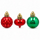 Aga Set of Christmas baubles BIK7175