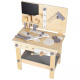 Aga Wooden children's workshop with tools