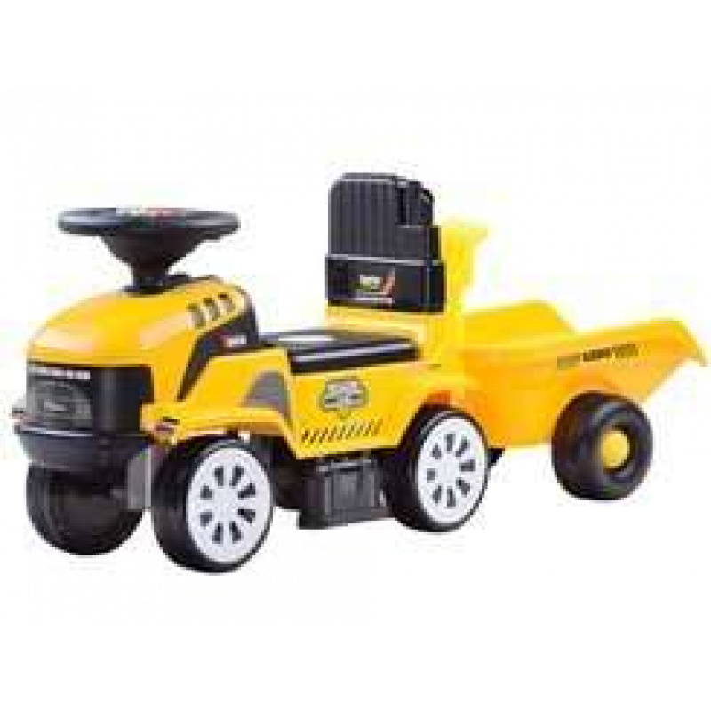 TRAKTOR Scooter with trailer ZA3746 - Yellow