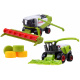 Tractor set agricultural machinery combines ZA4366