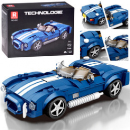 Technical Bricks Sports Car BLUE Classic Roadster 312-piece ZA5792 Universal