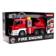 Mobile fire truck with water function