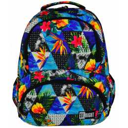 St.RIGHT School backpack four-chamber Paradise