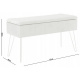 Aga Stool with storage space Pink
