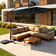 Aga Garden Parasol MR2025 300 cm Dark Grey