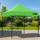 Aga Sales Stand without Sidewalls 3×3 m Green