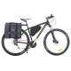 double-sided pannier for bicycle rack