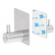 Aga Self-adhesive hook strong silver
