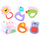 Set of teethers for children 5pcs Animals ZA3678