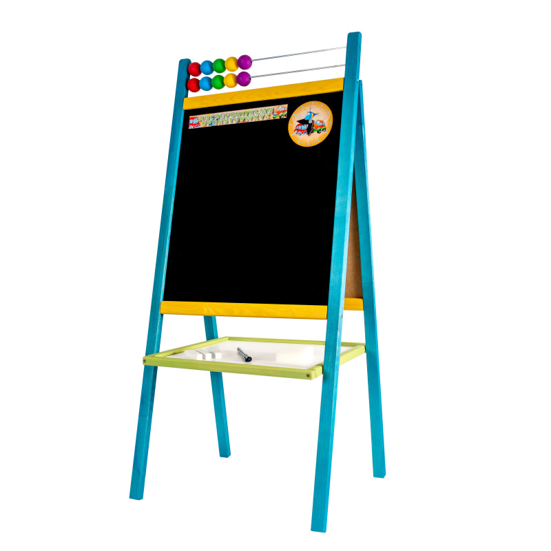 Aga4Kids Children's Double-Sided Board MMCBL Blue