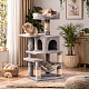Aga Cat Scratcher 36x46x110 cm Grey