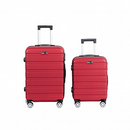 Aga Travel Set of Travel Suitcases MR4687 Red