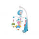 Aga Carousel above the crib with melodies, projector + remote control Blue